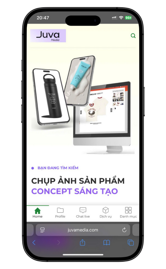 Juva Media - Chụp ảnh sản phẩm